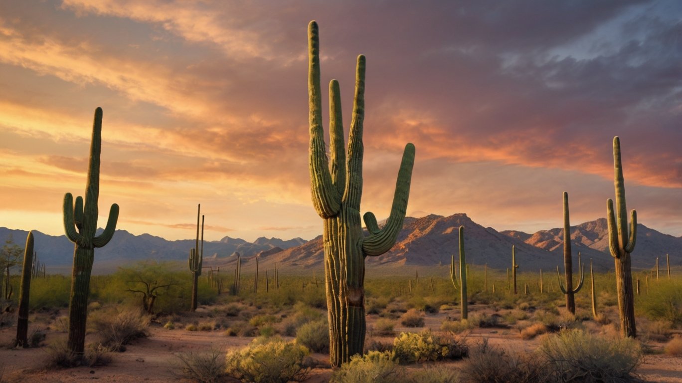 Saguaro Cactus Art