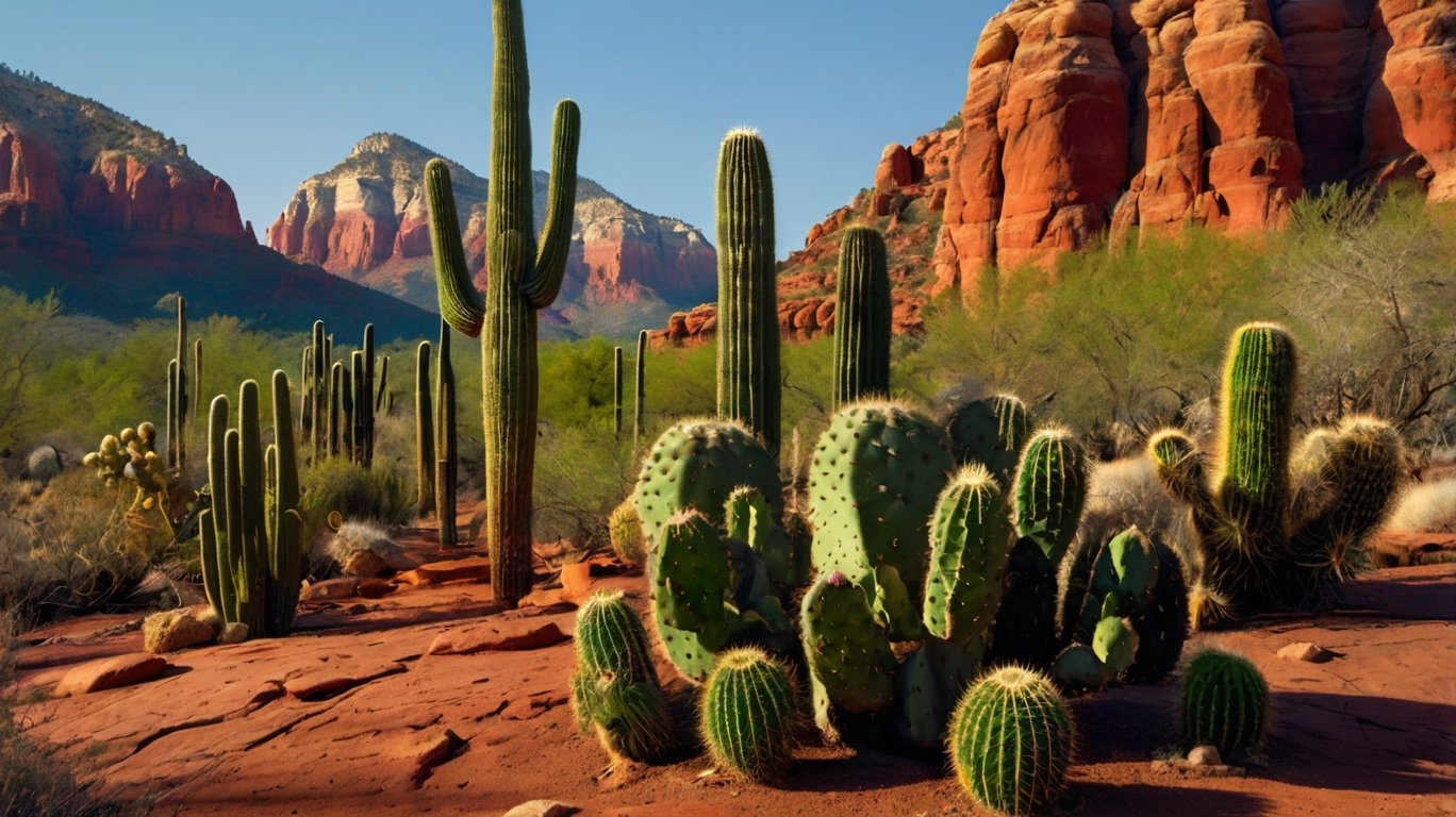 Sedona Cacti
